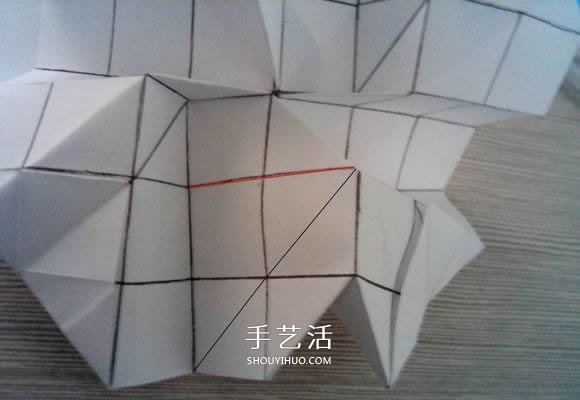 八瓣川崎玫瑰折法圖解 折紙八瓣川崎玫瑰花 -  rpnrmr.com