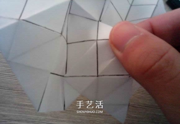 八瓣川崎玫瑰折法圖解 折紙八瓣川崎玫瑰花 -  rpnrmr.com
