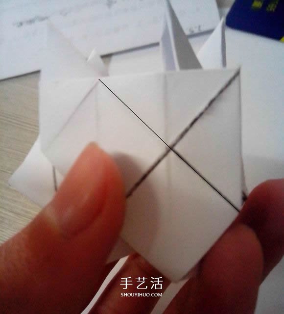 八瓣川崎玫瑰折法圖解 折紙八瓣川崎玫瑰花 -  rpnrmr.com