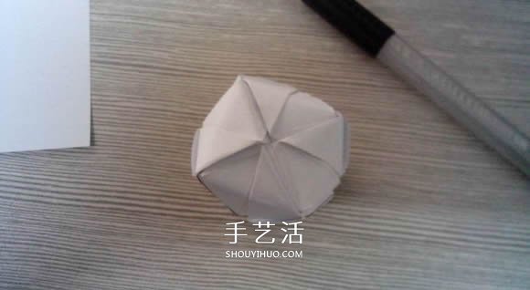 八瓣川崎玫瑰折法圖解 折紙八瓣川崎玫瑰花 -  rpnrmr.com