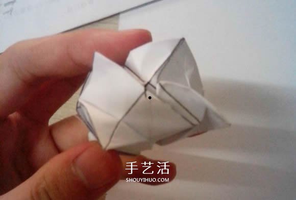 八瓣川崎玫瑰折法圖解 折紙八瓣川崎玫瑰花 -  rpnrmr.com
