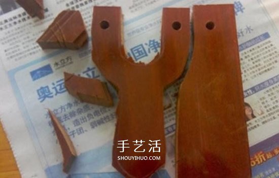 實木彈弓制作過程圖解 自制實木彈弓的方法 -  rpnrmr.com
