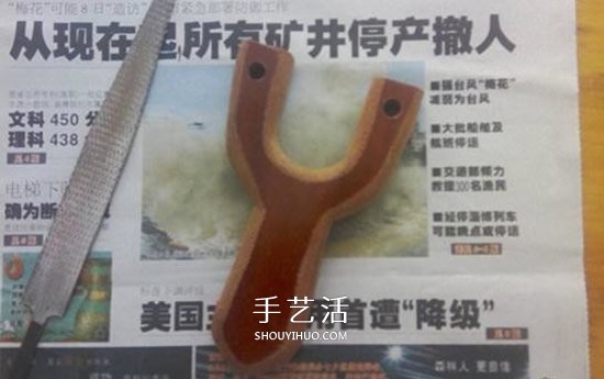 實木彈弓制作過程圖解 自制實木彈弓的方法 -  rpnrmr.com