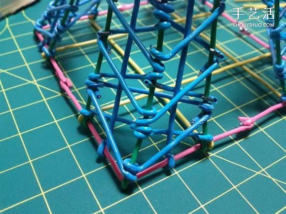 埃菲爾鐵塔模型制作 回形針做埃菲爾鐵塔教程 -  rpnrmr.com