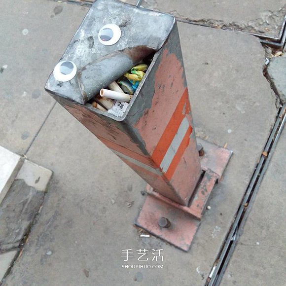 你在看我嗎？活動眼珠粘貼讓平凡街頭趣味橫生 -  rpnrmr.com