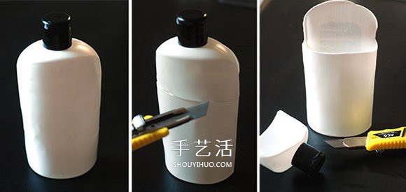 廢物利用塑料瓶做筆筒 卡通小怪物筆筒DIY方法 -  rpnrmr.com
