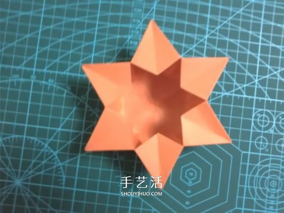 六角星盒子的折法圖解 折紙星星盒子的方法 -  rpnrmr.com