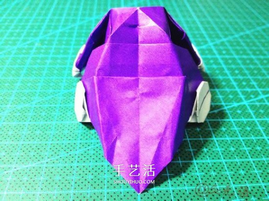立體小汽車的折法圖解 手工折紙汽車的折法 -  rpnrmr.com