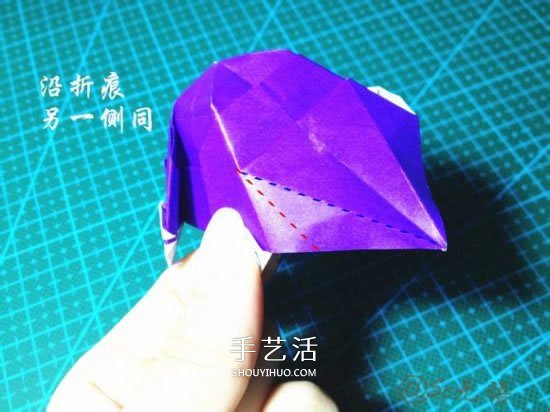 立體小汽車的折法圖解 手工折紙汽車的折法 -  rpnrmr.com