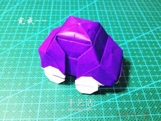 立體小汽車的折法圖解 手工折紙汽車的折法 -  rpnrmr.com