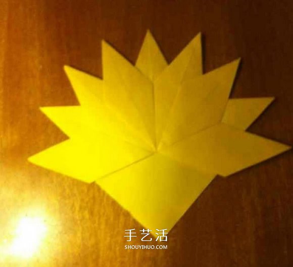 幼兒楓葉的折紙方法 簡單折疊楓葉圖解教程 -  rpnrmr.com