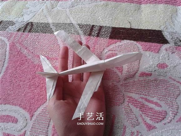 Victor客機的折法圖解 復(fù)雜折紙客機的步驟圖 -  rpnrmr.com