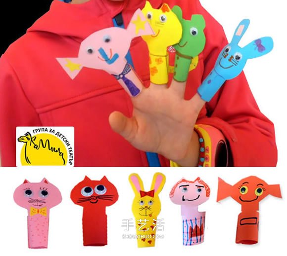 小動物手偶玩具制作 幼兒動物手偶的做法圖解 -  rpnrmr.com