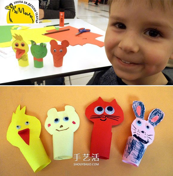 小動物手偶玩具制作 幼兒動物手偶的做法圖解 -  rpnrmr.com