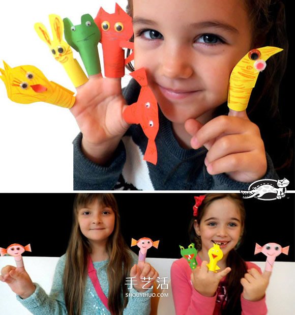 小動物手偶玩具制作 幼兒動物手偶的做法圖解 -  rpnrmr.com