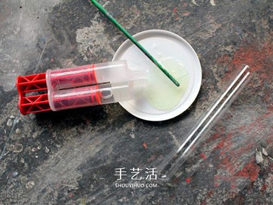 黃銅管和玻璃試管DIY制作優(yōu)雅的花瓶圖解 -  rpnrmr.com