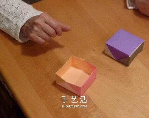 帶蓋方盒子的折紙方法 簡單方形紙盒折疊圖解 -  rpnrmr.com