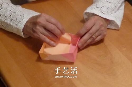 帶蓋方盒子的折紙方法 簡單方形紙盒折疊圖解 -  rpnrmr.com