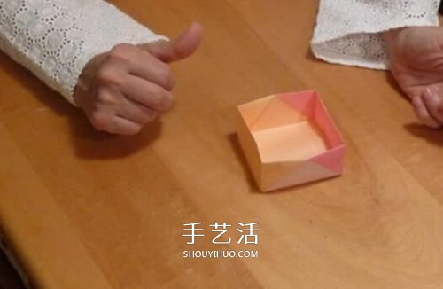 帶蓋方盒子的折紙方法 簡單方形紙盒折疊圖解 -  rpnrmr.com