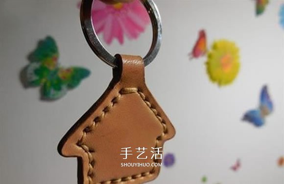 自制皮革鑰匙扣的方法 皮革手工制作鑰匙扣 -  rpnrmr.com