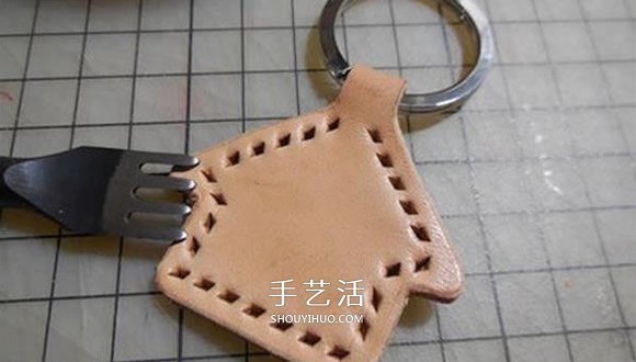 自制皮革鑰匙扣的方法 皮革手工制作鑰匙扣 -  rpnrmr.com