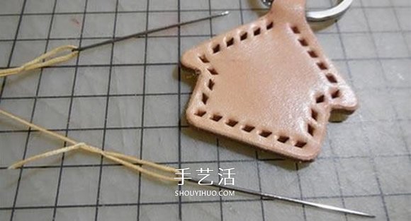 自制皮革鑰匙扣的方法 皮革手工制作鑰匙扣 -  rpnrmr.com