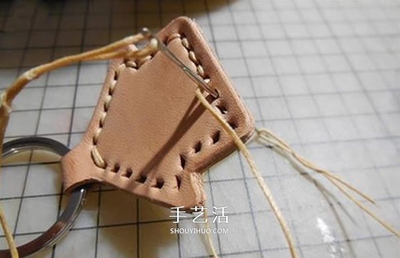 自制皮革鑰匙扣的方法 皮革手工制作鑰匙扣 -  rpnrmr.com