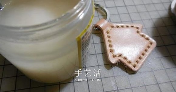 自制皮革鑰匙扣的方法 皮革手工制作鑰匙扣 -  rpnrmr.com