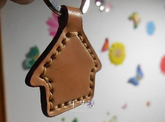 自制皮革鑰匙扣的方法 皮革手工制作鑰匙扣 -  rpnrmr.com