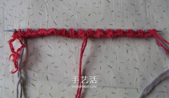 棒針編織拖鞋的步驟圖 毛線拖鞋的編織方法圖解 -  rpnrmr.com