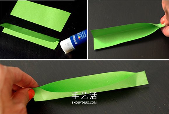 幼兒小手工制作圖解 用紙做可愛的豌豆莢做法 -  rpnrmr.com