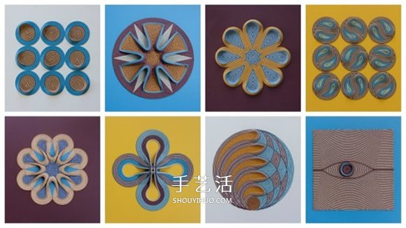 交錯(cuò)縱橫的幾何紙編作品 一起進(jìn)入冥想時(shí)間吧！ -  rpnrmr.com