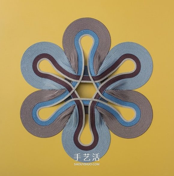 交錯(cuò)縱橫的幾何紙編作品 一起進(jìn)入冥想時(shí)間吧！ -  rpnrmr.com