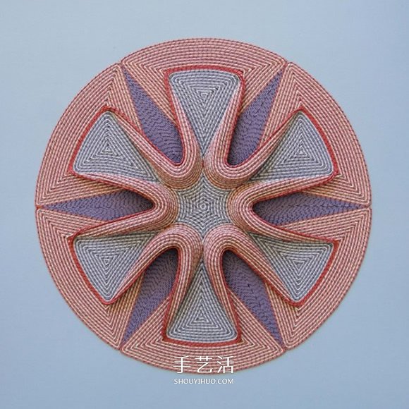 交錯(cuò)縱橫的幾何紙編作品 一起進(jìn)入冥想時(shí)間吧！ -  rpnrmr.com