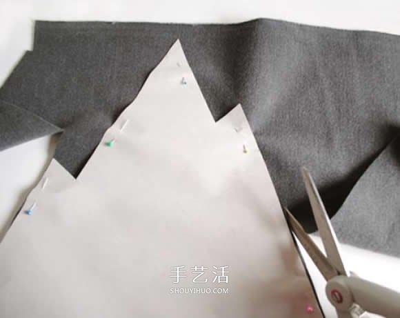 不織布雪山抱枕DIY 布藝手工制作雪山抱枕 -  rpnrmr.com