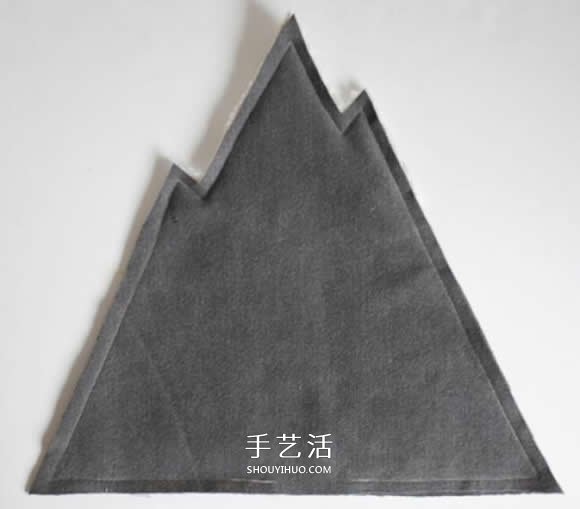 不織布雪山抱枕DIY 布藝手工制作雪山抱枕 -  rpnrmr.com