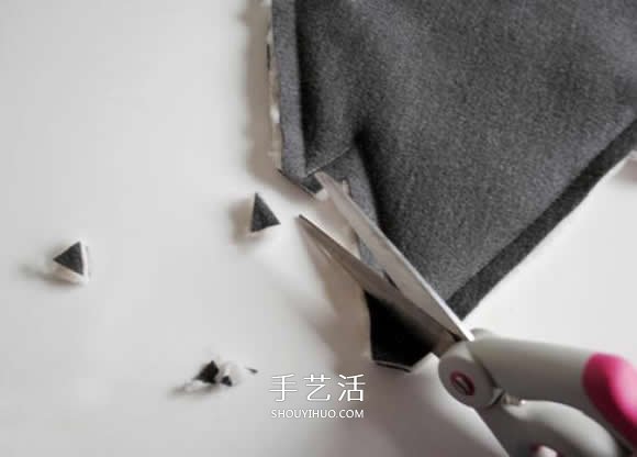 不織布雪山抱枕DIY 布藝手工制作雪山抱枕 -  rpnrmr.com