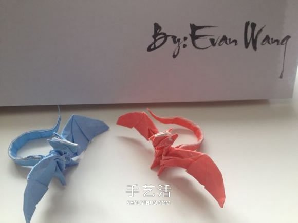 怎么折紙翼龍的折法 手工折紙翼龍圖解教程 -  rpnrmr.com