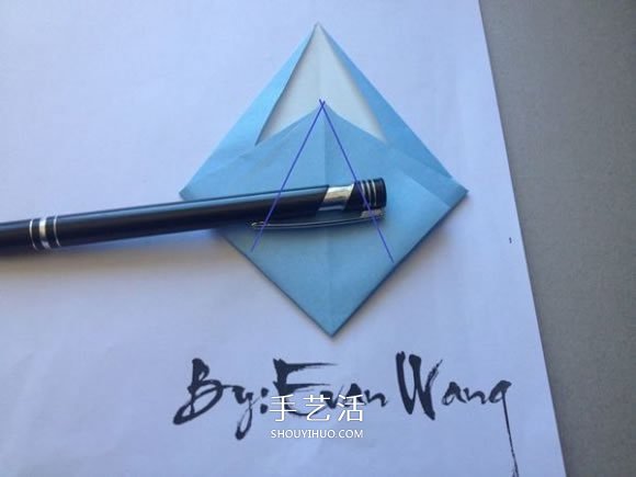 怎么折紙翼龍的折法 手工折紙翼龍圖解教程 -  rpnrmr.com
