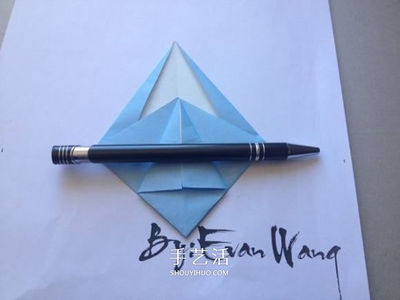 怎么折紙翼龍的折法 手工折紙翼龍圖解教程 -  rpnrmr.com