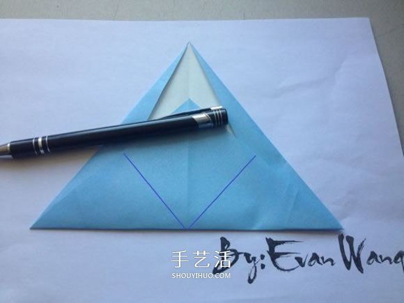 怎么折紙翼龍的折法 手工折紙翼龍圖解教程 -  rpnrmr.com
