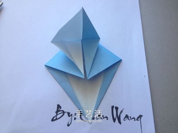 怎么折紙翼龍的折法 手工折紙翼龍圖解教程 -  rpnrmr.com