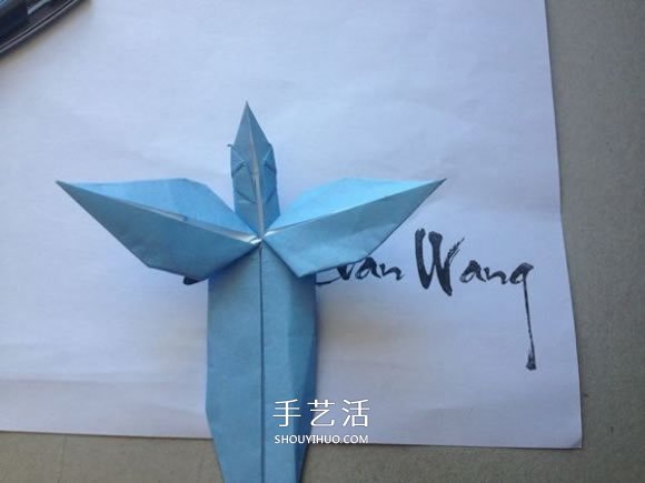 怎么折紙翼龍的折法 手工折紙翼龍圖解教程 -  rpnrmr.com