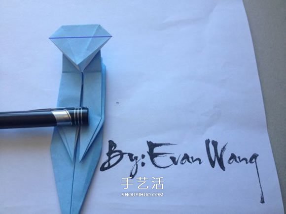 怎么折紙翼龍的折法 手工折紙翼龍圖解教程 -  rpnrmr.com