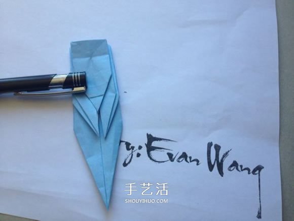 怎么折紙翼龍的折法 手工折紙翼龍圖解教程 -  rpnrmr.com