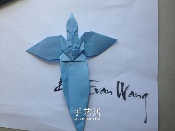怎么折紙翼龍的折法 手工折紙翼龍圖解教程 -  rpnrmr.com