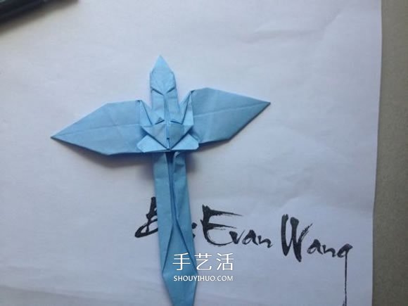 怎么折紙翼龍的折法 手工折紙翼龍圖解教程 -  rpnrmr.com