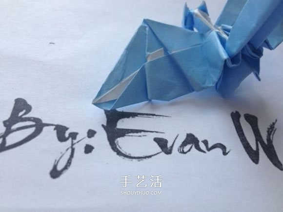 怎么折紙翼龍的折法 手工折紙翼龍圖解教程 -  rpnrmr.com