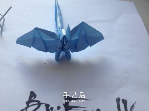 怎么折紙翼龍的折法 手工折紙翼龍圖解教程 -  rpnrmr.com