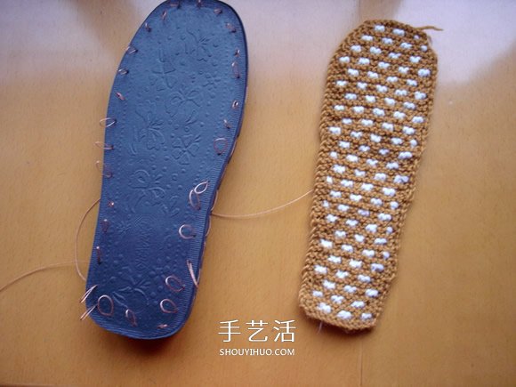 保暖拖鞋的編織方法 冬天穿拖鞋的做法圖解 -  rpnrmr.com